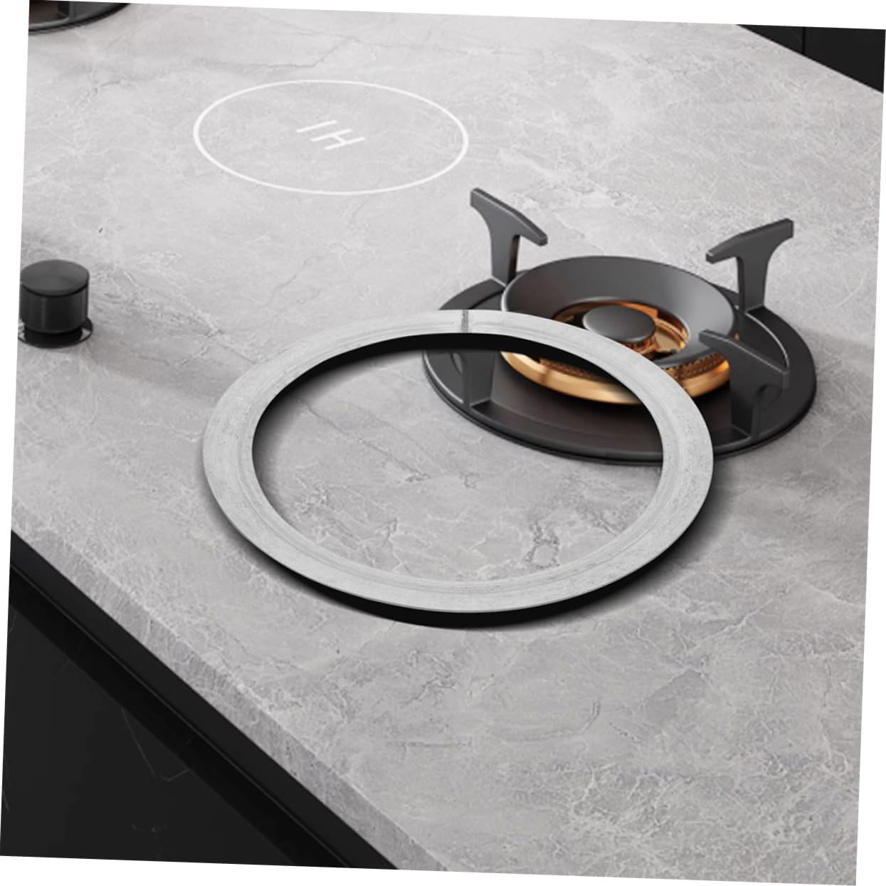 VICASKY Chimney Gasket for Burners Iron Stove Pipe Accessory for Efficient Cooking