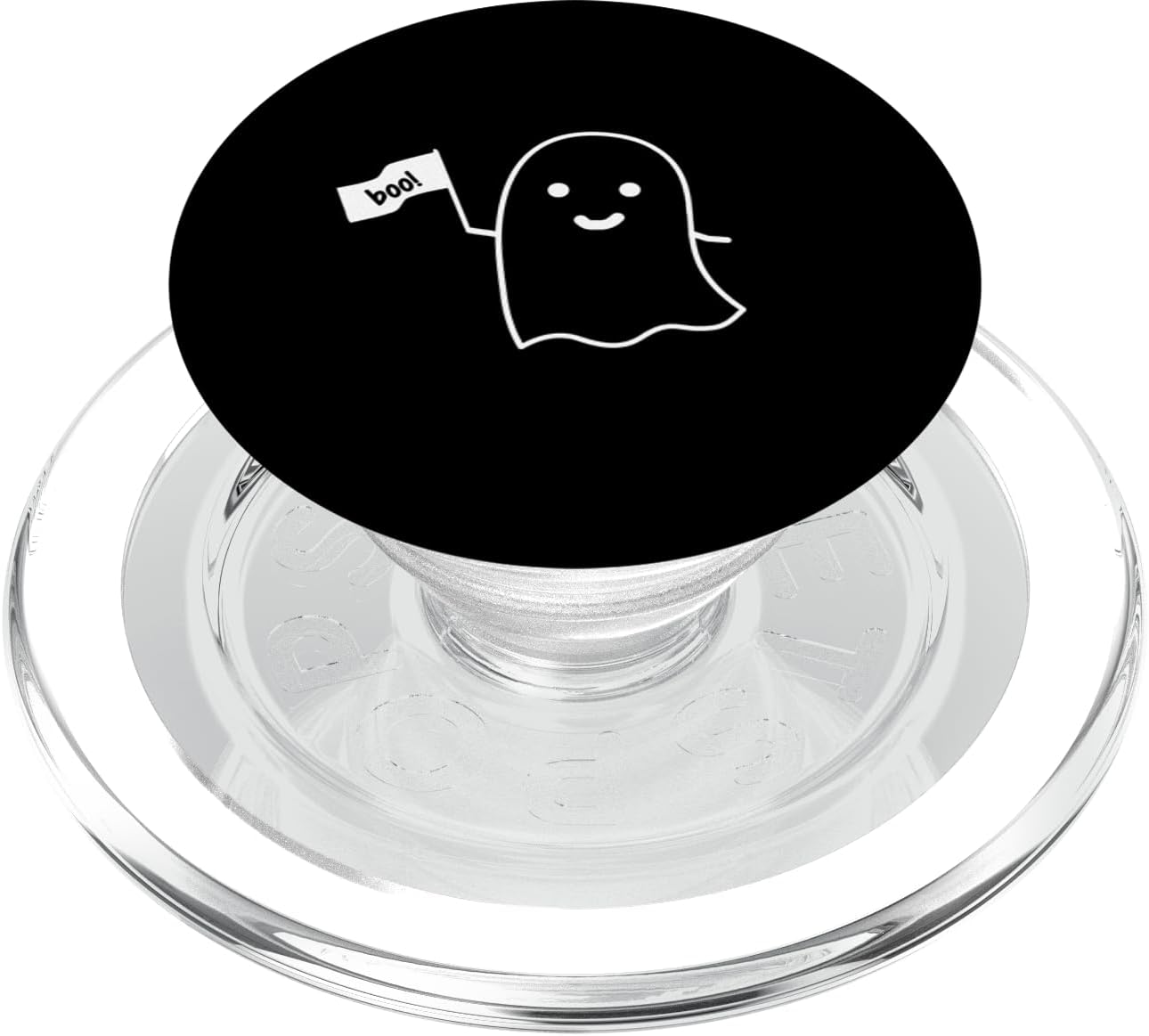 Halloween Ghost, Cute Ghost, Funny Ghost PopSockets Grip and Stand for Phones and Tablets PopSockets MagSafe PopGrip for iPhone