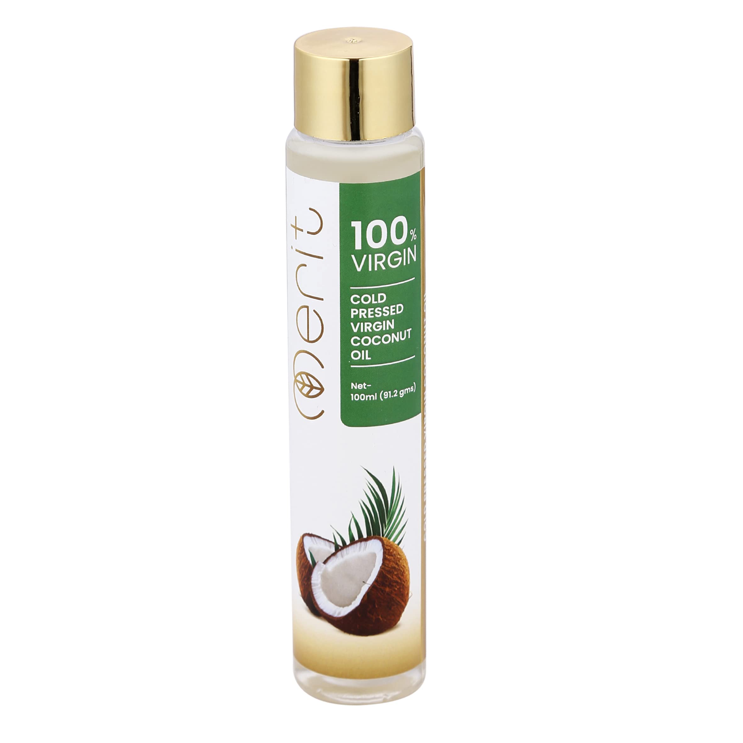 Merit Plus Virgin Coconut Oil - 100 ML Cold Pressed | 100% Pure, from The Makers of Merit VCO | For Cooking, Skin & Hair Health, Oil Pulling (B0BGXZ26JZ) Amazon Price History, Amazon Price Tracker