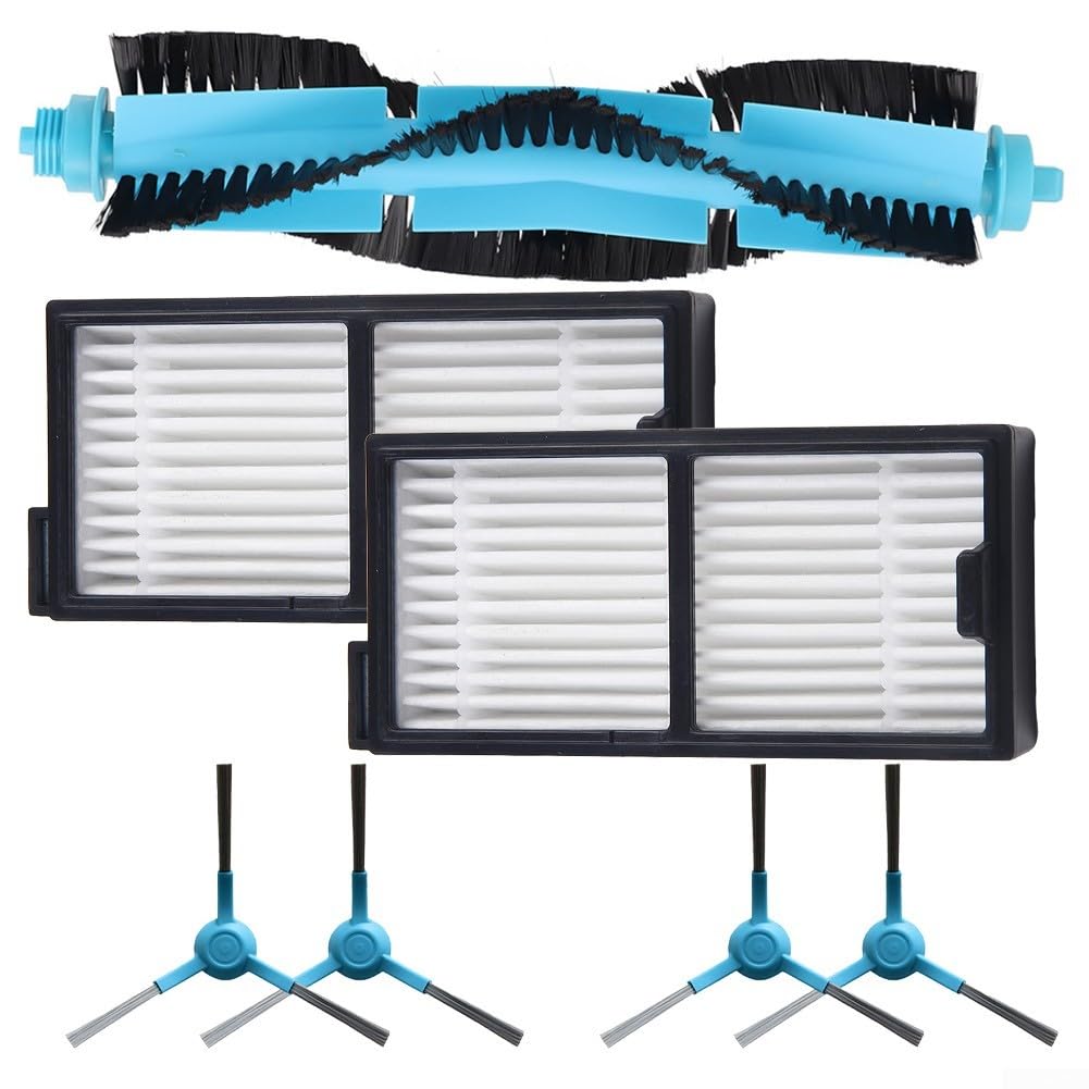 Reemplazo De Cepillos Laterales De Cepillo De Rodillo Principal De Filtro Hepa Para Accesorio De Robot Barredora Mt501 Mt710 Mt720
