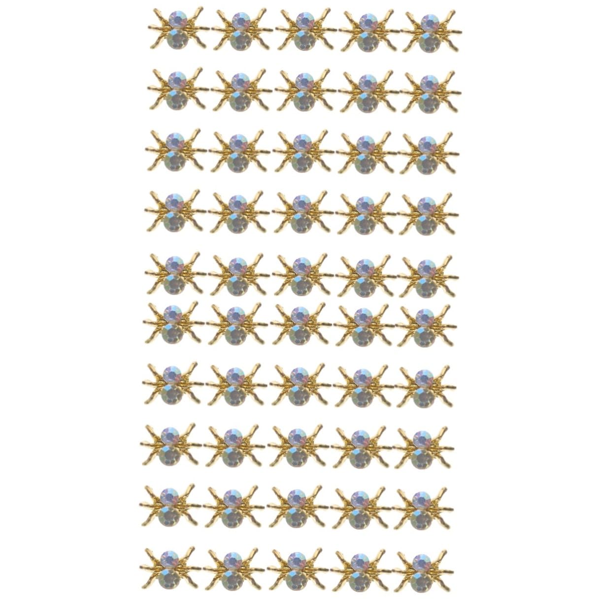 Healvian 200pièces Charms De Décoration De Nail Art Accessoires Pour Manucure Spider Pour Halloween Et Autres Événements