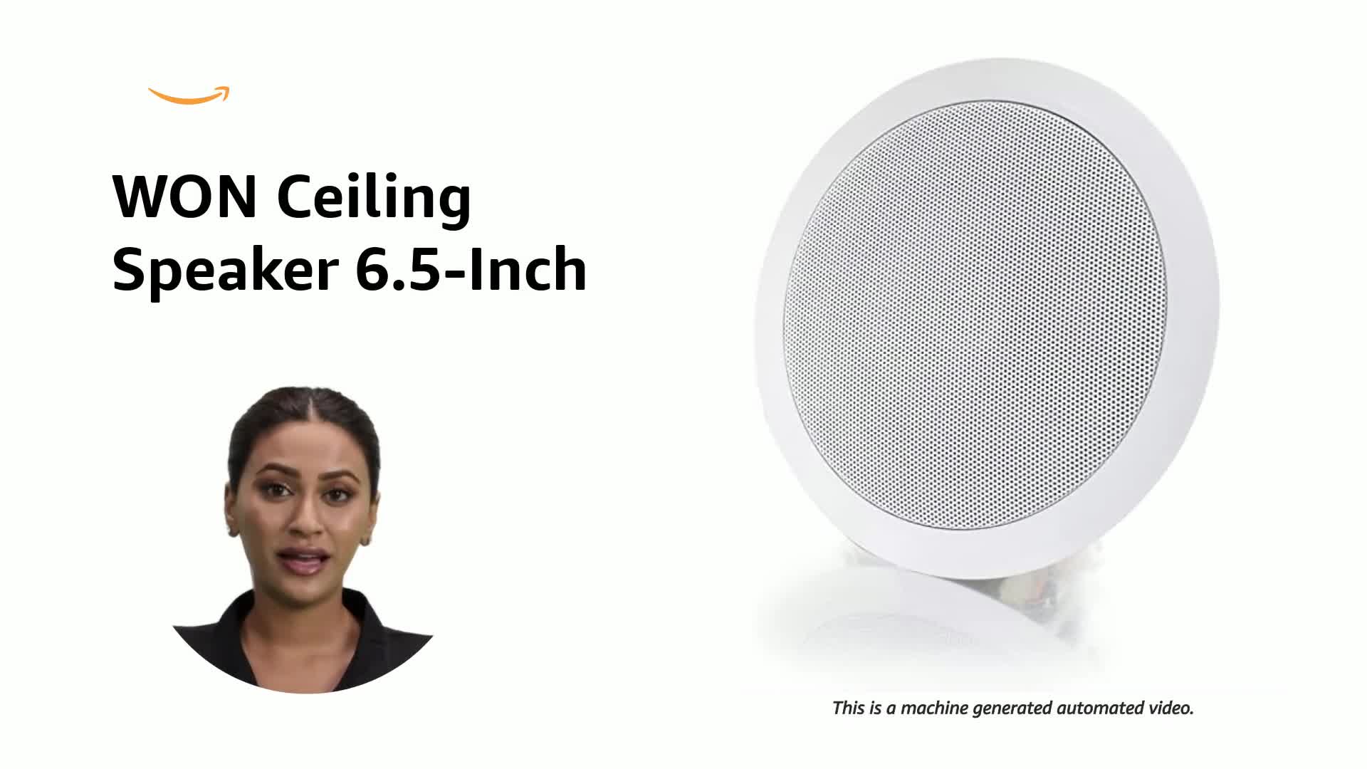 (未使用･未開封品)6IN Ceiling Speaker 8Ohm White IC5/IC6: 8 Ohms In-ceiling Speaker