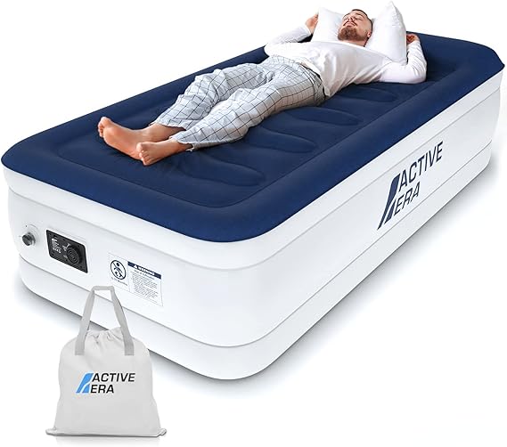 Active Era Luxury Single Size Air Mattress Elevated Inflatable Air