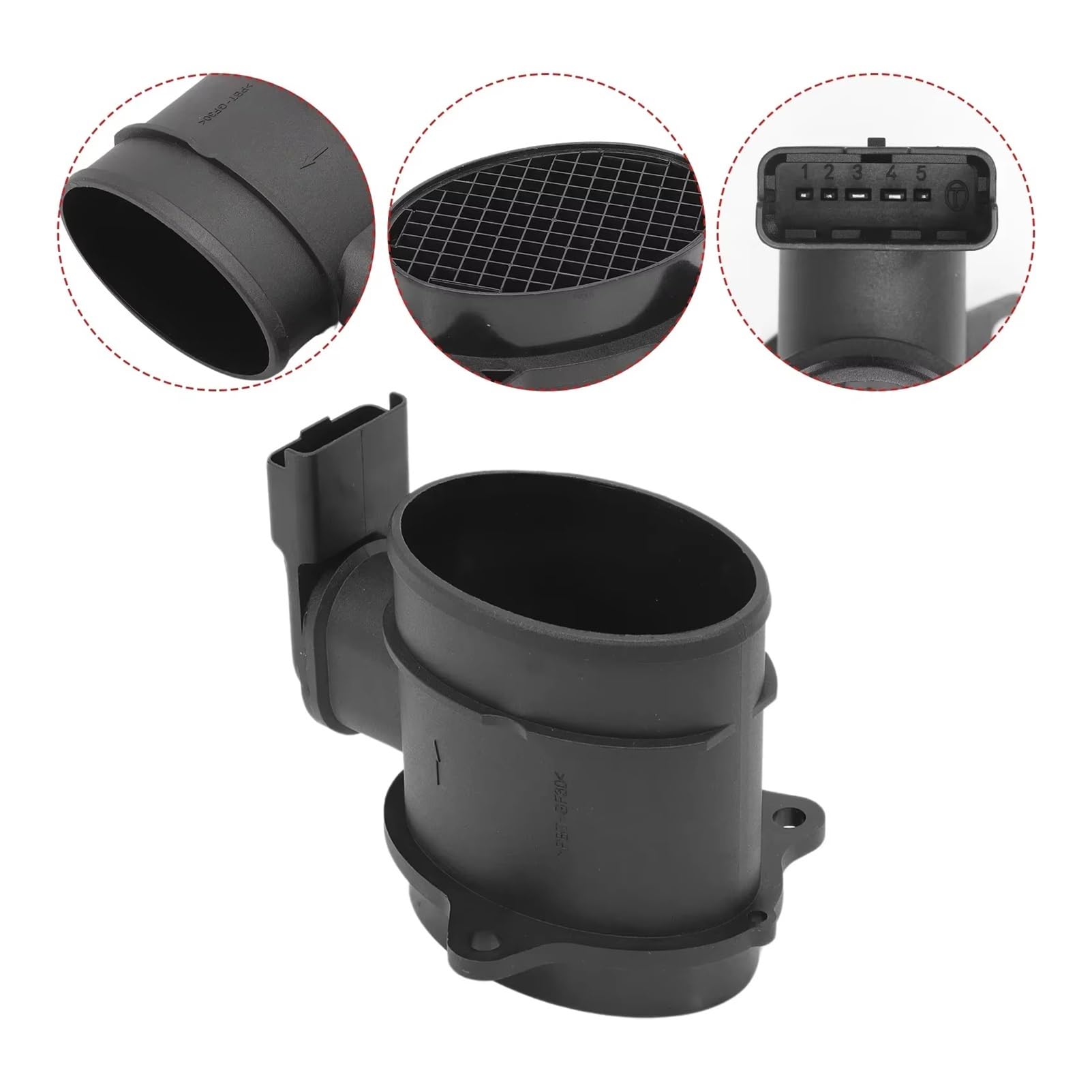 Capteur Débitmètre D'Air Capteur De Débit D'air Massique MAF Pour Peugeot 206 207 307 308 407 1007 3008 5008 1610874680 13627794972