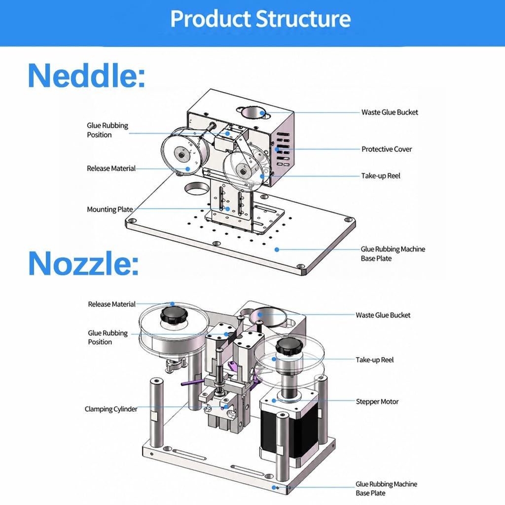 Automatische Reinigungseinheit für Dosiersysteme (Nadeln und Düsen)