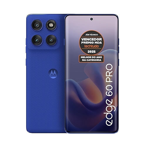 Smartphone Motorola Edge 60 PRO 5G - 256GB 24GB (12GB RAM+12GB Ram Boost) Tela Quad-Curve ...