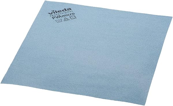 Vileda Profesional 235385 Bayetas Microfibra Azul, 38 x 35cm, 5 Unidades ( Paquete de 1) - 5