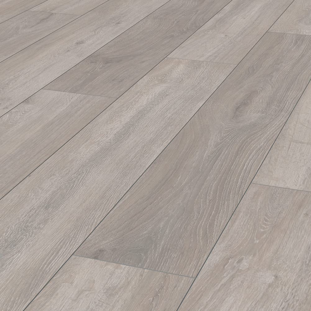 Sol stratifié effet parquet Chene Rockford 8 mm EH Villa 5946 lames