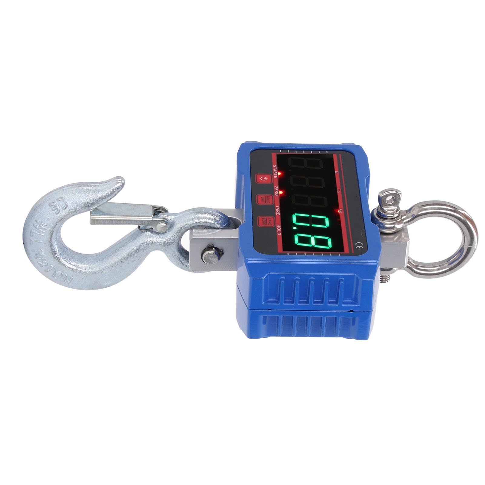 Báscula de Grúa, Unidades de Amplio Rango de Prueba de Conmutación, Pantalla LED Versátil de Alta Precisión, Herramienta de Báscula Colgante, Control Remoto para Almacén