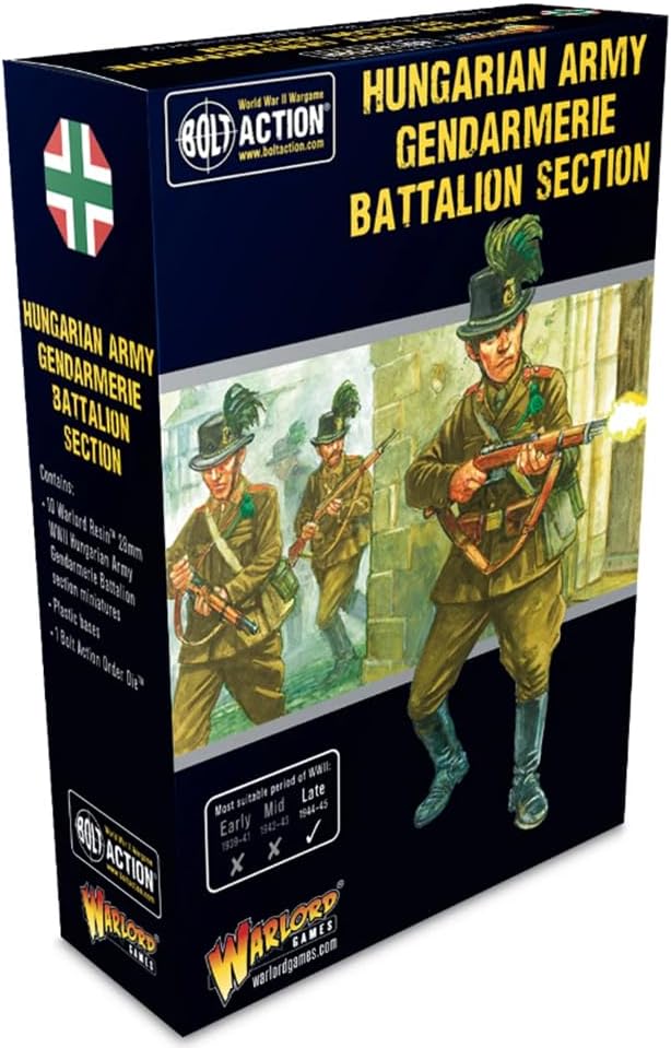 Warlord Games Hungarian Army Gendarmerie Battalion Section