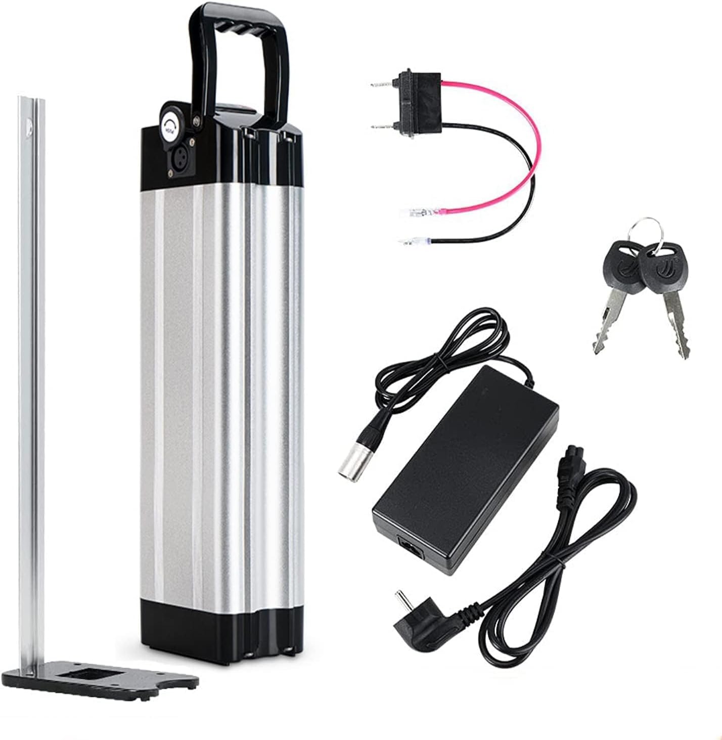 36V 20Ah E-Bike Akku Mit Ladegerät - Wasserdicht Für 200W-800W Motoren