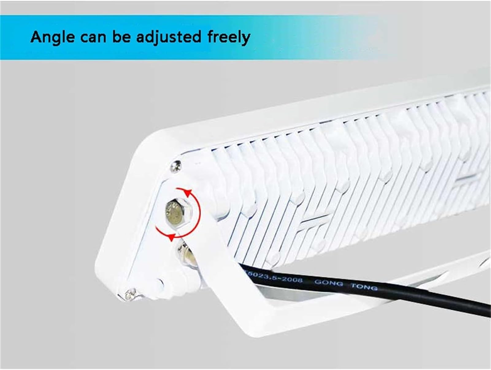lampy solarne do użytku na zewnątrz, Lampy zabezpieczające obiektyw, IP65 i wysoka przepuszczalność światła Białe światło Reflektor roboczy LED do magazynu, ogrodu, dachu(Warm Light,50W)