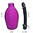 Abyclean Anal Douche Enema Bulb Vaginal Douche Enema Cleaner for Womens or Mans Health (310ml Purple)