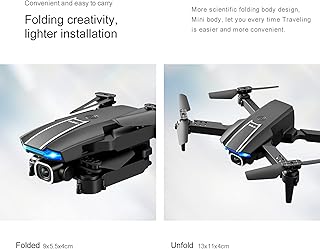 YLR/C S65 RC Drone com Câmera 4K Dual Camera RC Quadcopter com Trajetória de Função Trajetória Controle de Gesto de Voo Pacote de Bolsa de Armazenamento