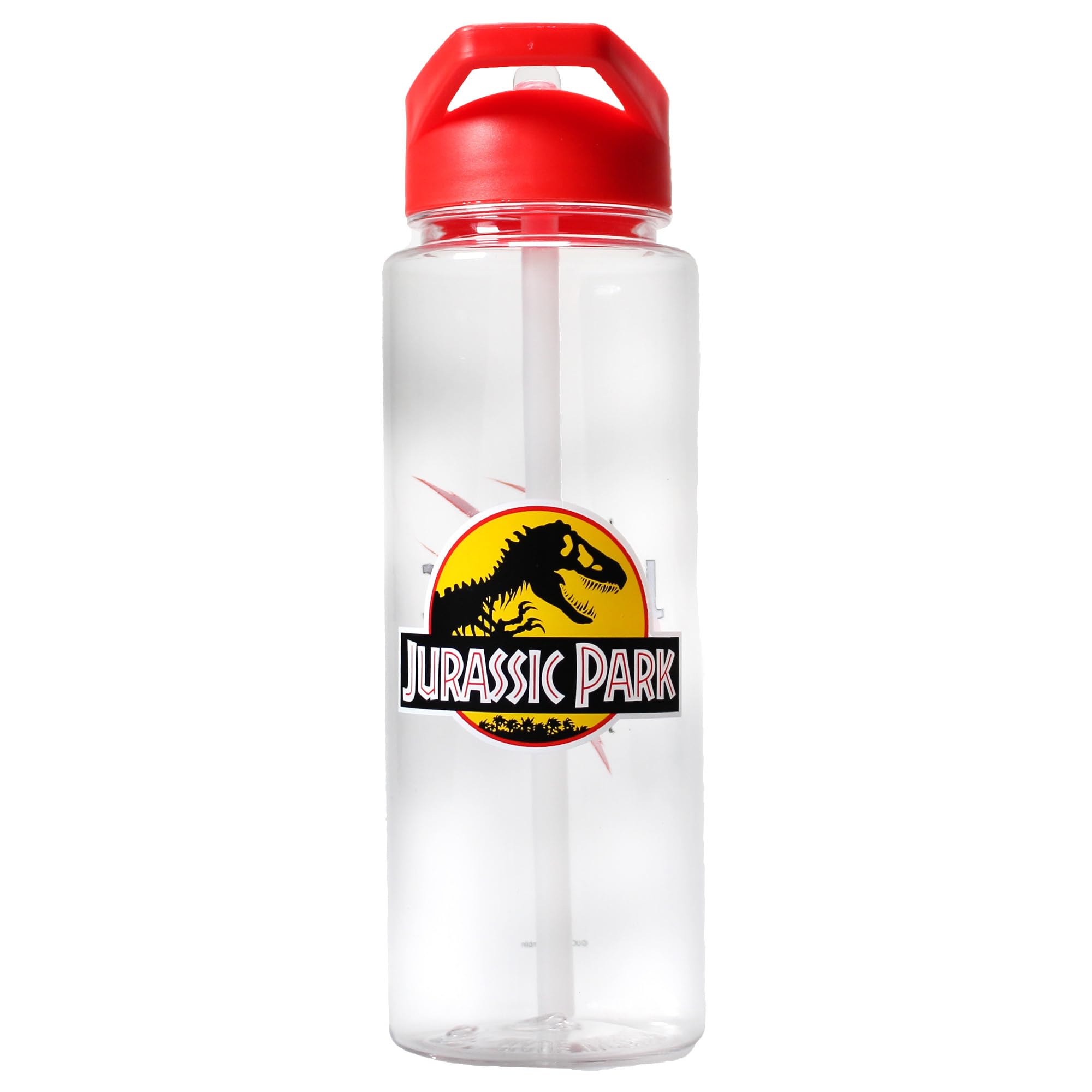 Half Moon Bay Jurassic Park - I Survive Jurassic Park - June 1993" Reusable Water Bottle with Straw 700ml