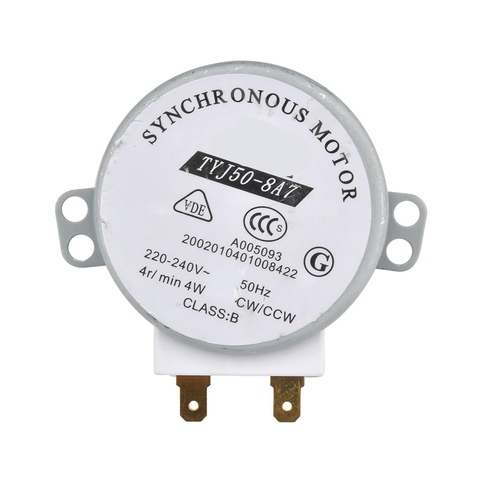 Moteur synchrone TYJ50-8A7 AC 220V de plateau tournant pour micro-ondes
