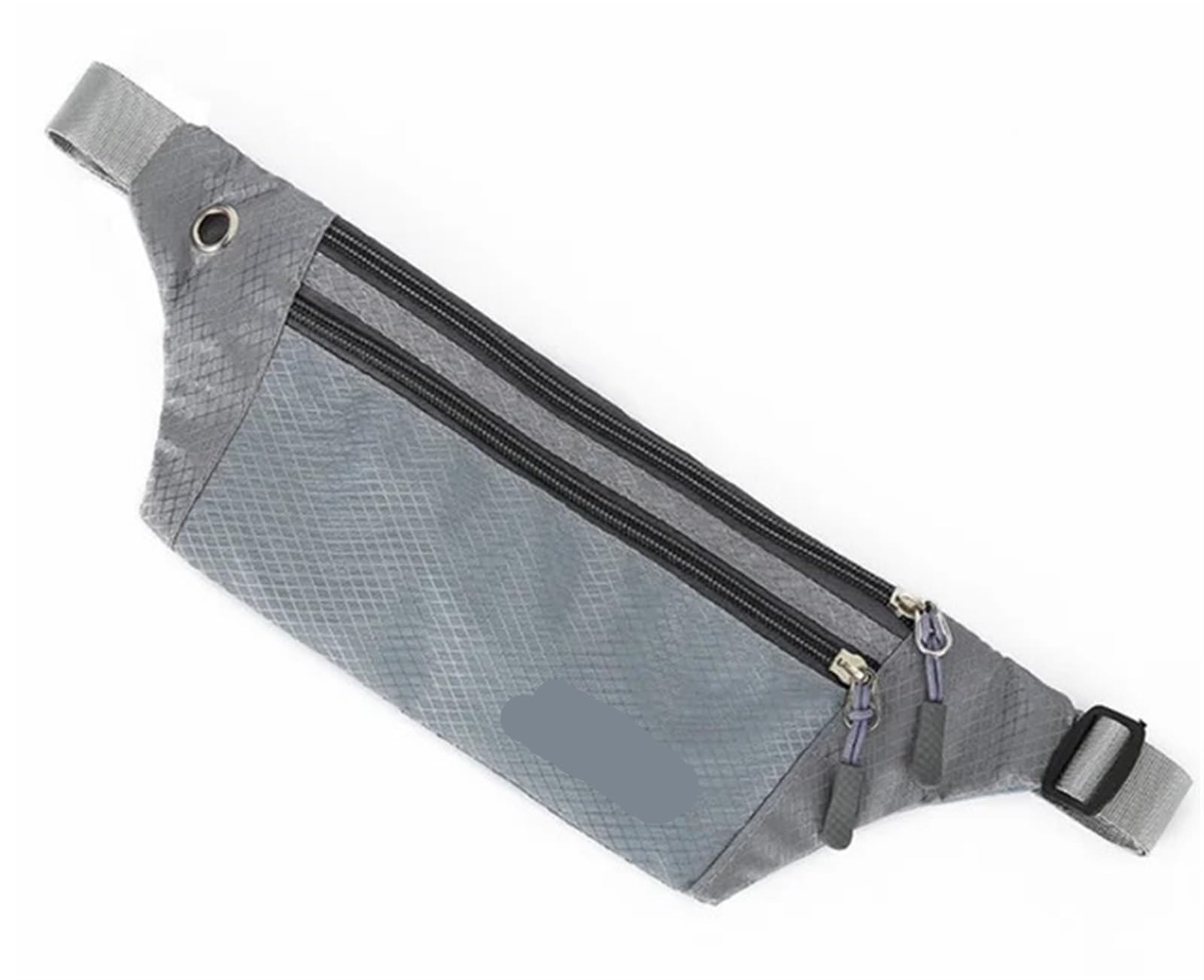 Riñonera for teléfono Deportivo, riñonera Hombre, Ultrafina, Impermeable, miniriñonera Mujer, Ligera Correr para Walking, Deporte(Gray)