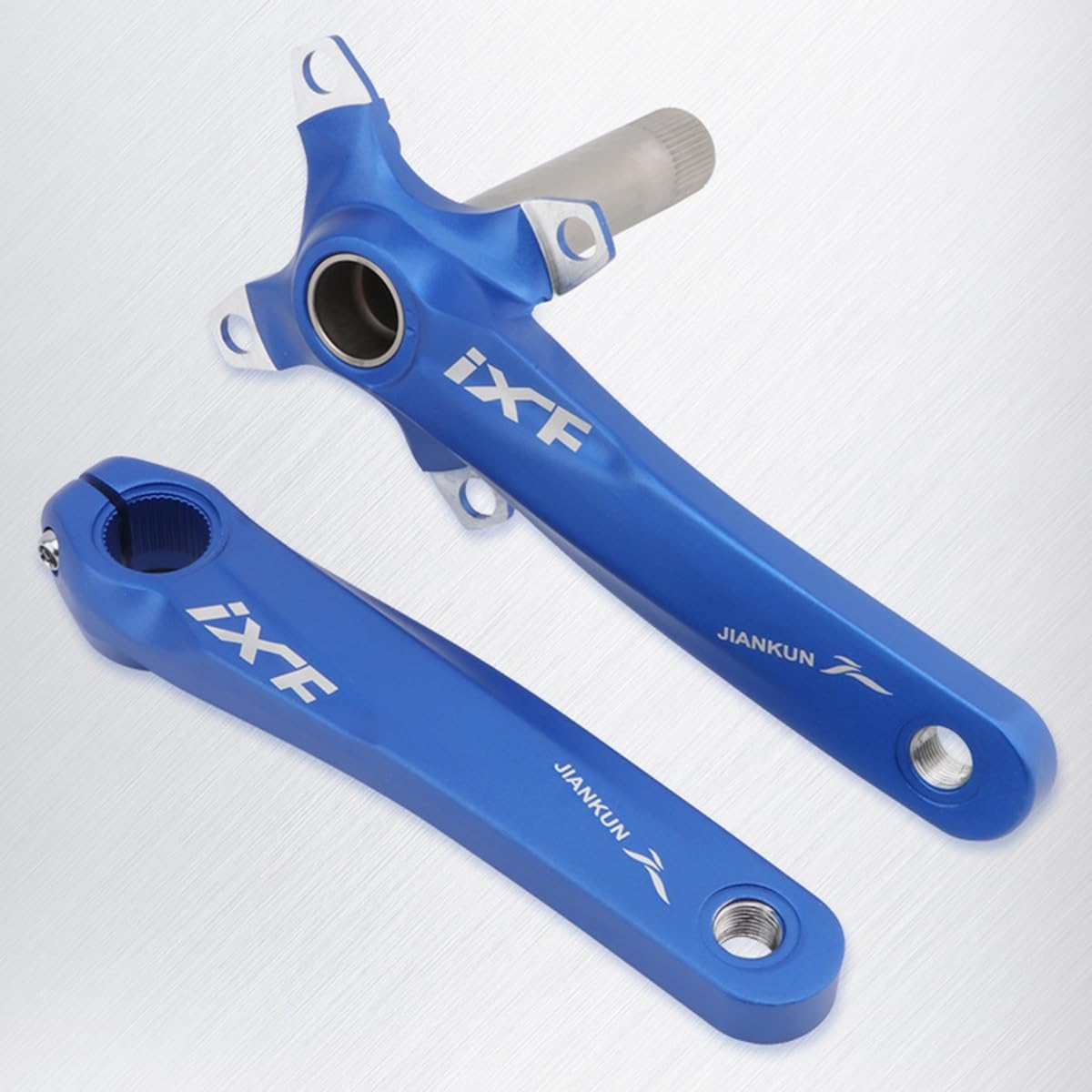 Zintegrowany mechanizm korbowy do rowerów górskich, 170 mm, 104BCD, stop, CNC.