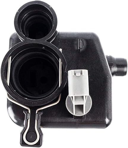 Miniatura 6 de KARPAL Depósito y sensor de tanque de desbordamiento de expansión de recuperación de refrigerante del radiador y tapa y clip 17117573781 compatible