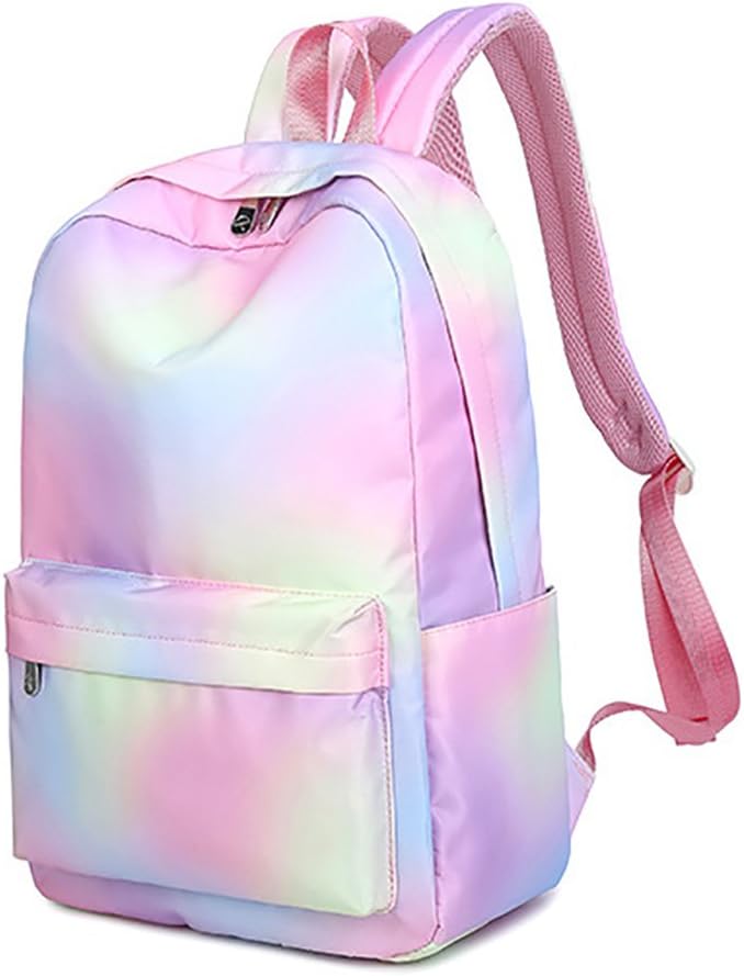Amazon.com: Mochila escolar de color arco iris gradiente para niñas : Ropa,  Zapatos y Joyería
