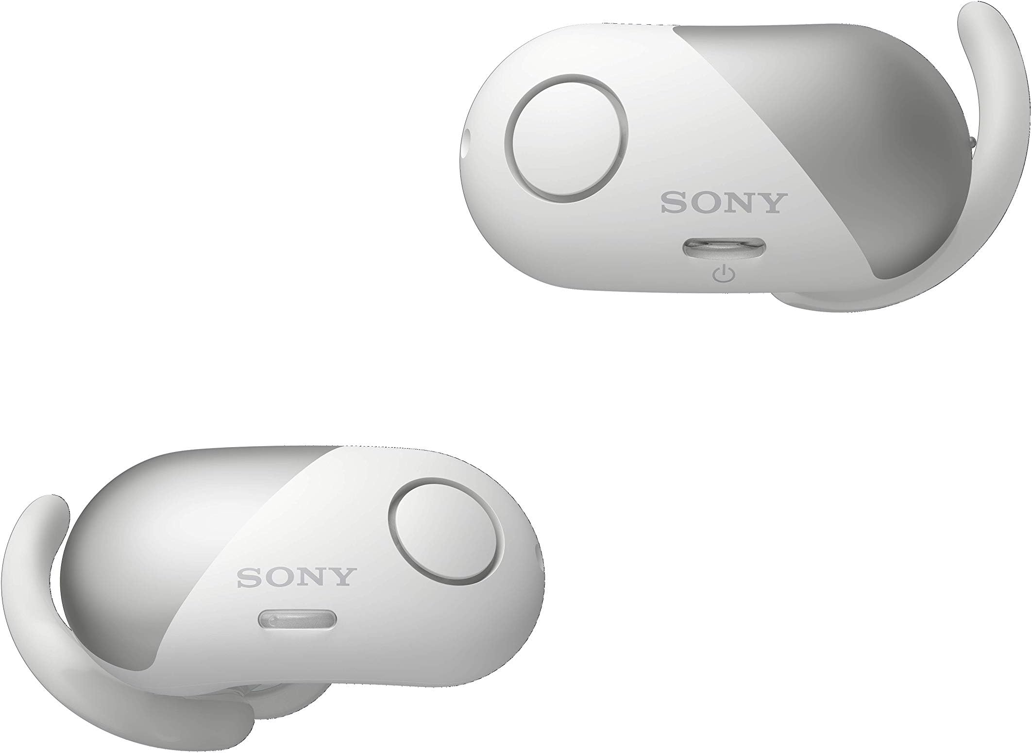Sony WF-SP700N Truly Wireless Noise-Cancelling Sports Headphones with EXTRA BASS and IPX4 Splash Proof - White