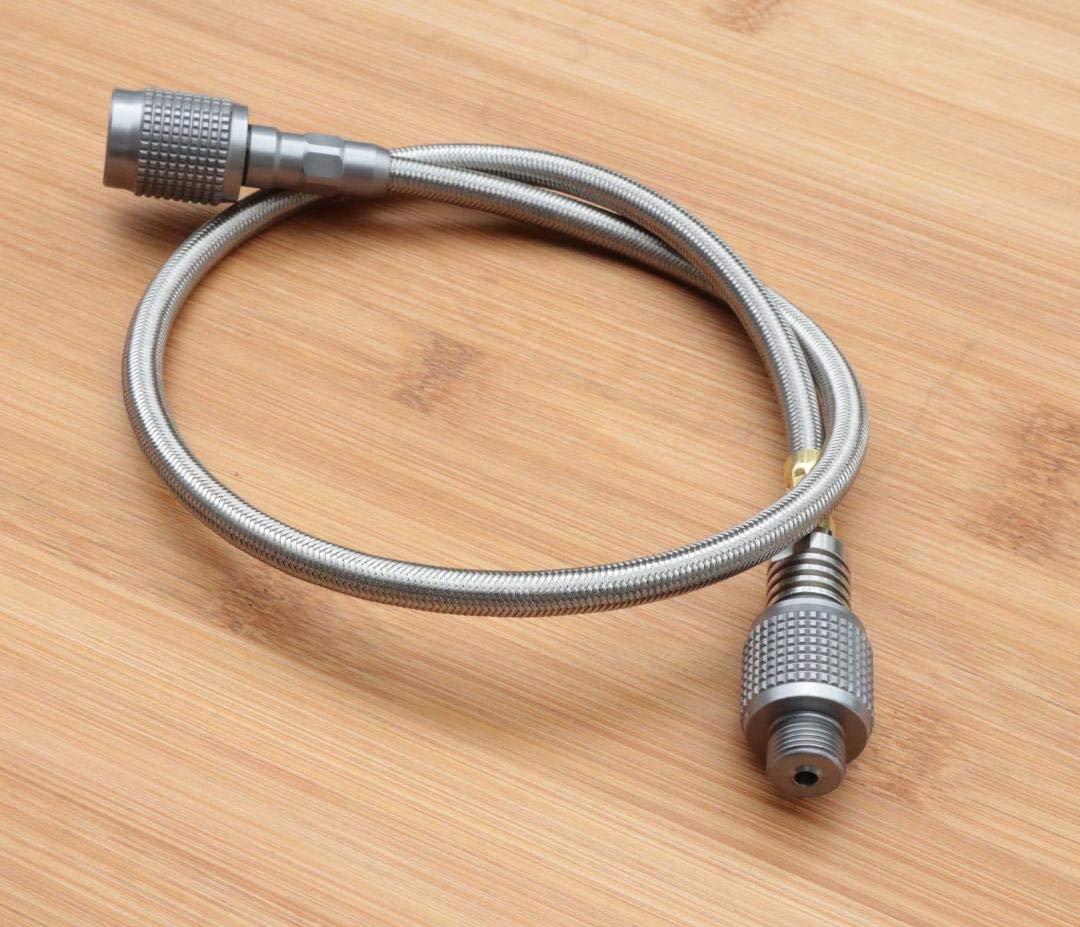 CAMPINGMOON Camping Gasherd Adapter, Eingang EN417 Lindal Ventil Kanister, Ausgang: Butangaskocher Z13M