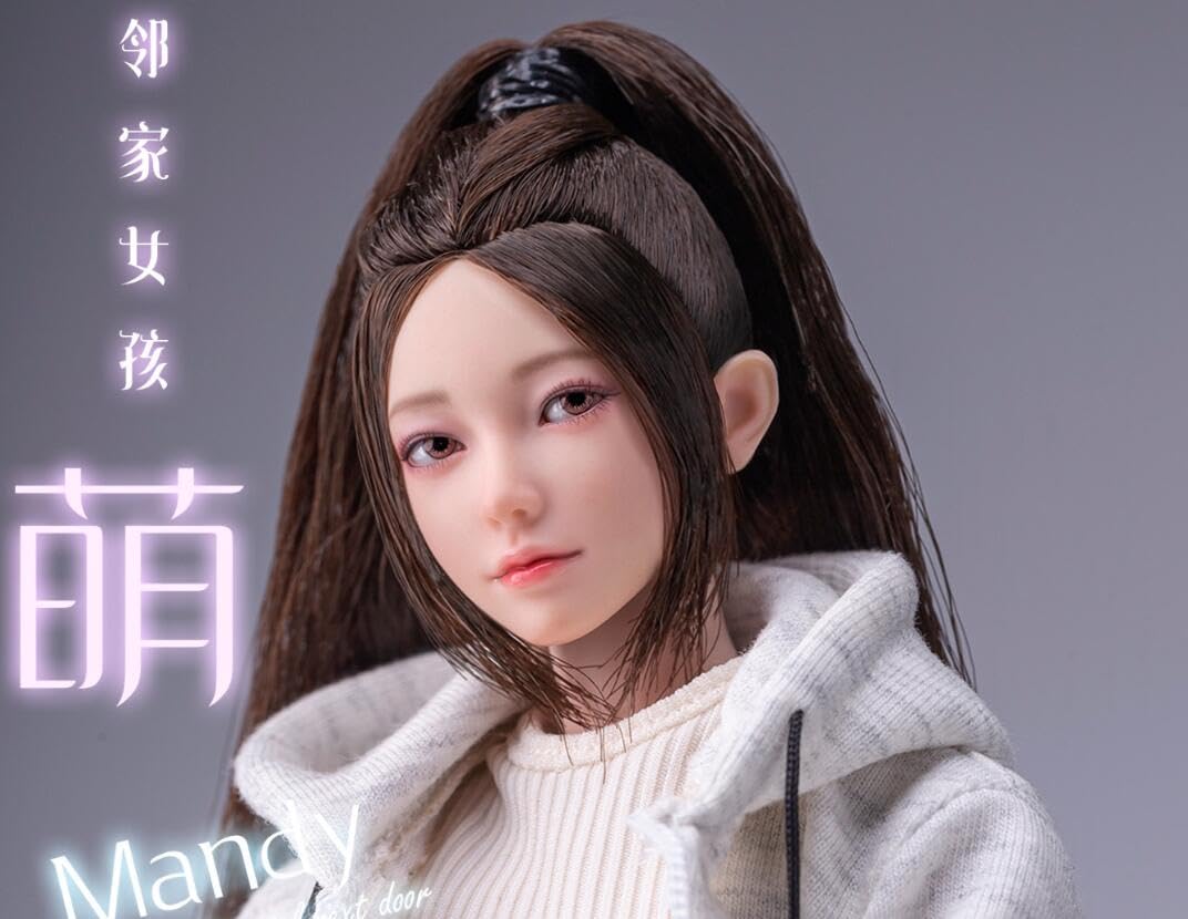 Amazon | [AC]I8Toys 1/6 女性 可動目 ヘッド Mandy アクション