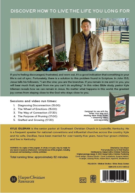 When Your Way Isn't Working Video Study: Finding Purpose and Contentment through Deep Connection with Jesus image 3