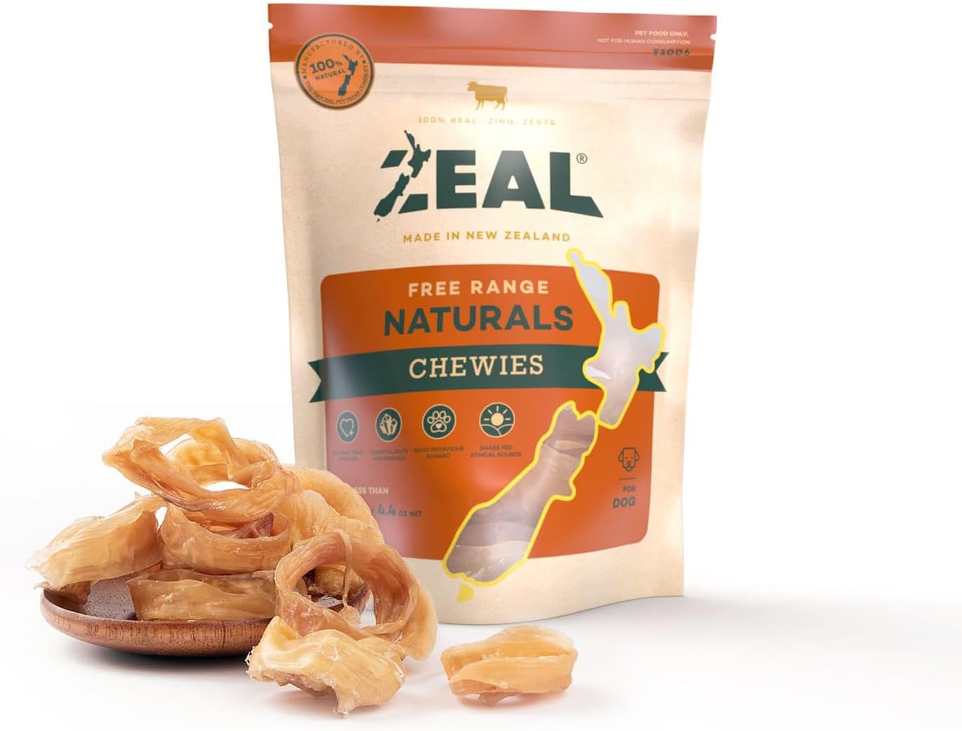 Zeal Pet Food - Free Range Naturals Chewies Dog Treats - 125G