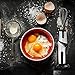 Hand Blender, THRITOP Cordless Electric Kitchen Hand Blender Kitchen Mixer Hand Stirrer,Rechargeable Battery Operated,2 speed Egg Beater,Black & White,12W Battery