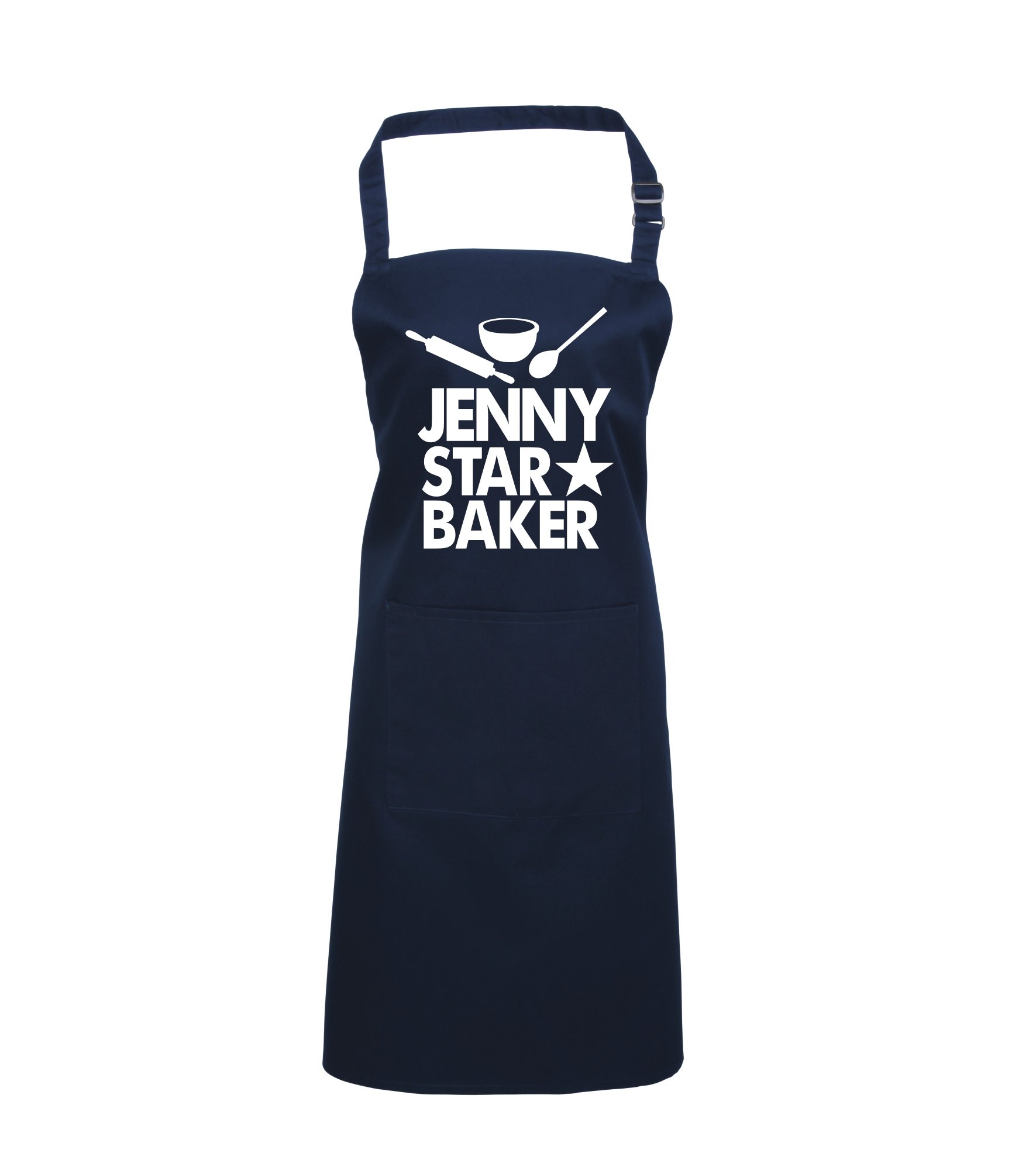 Edward Sinclair Navy | Personalised | Star Baker | Cooking | Baking | Apron