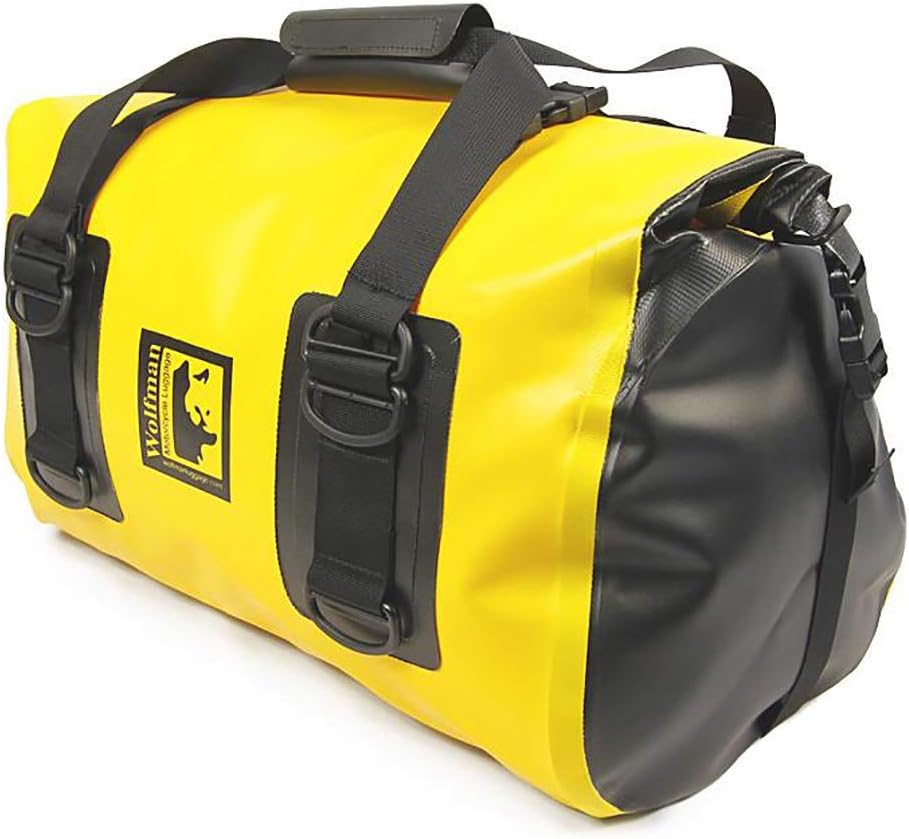 Wolfman Luggage EX802 - Expedition Dry Duffle - Small - Yellow