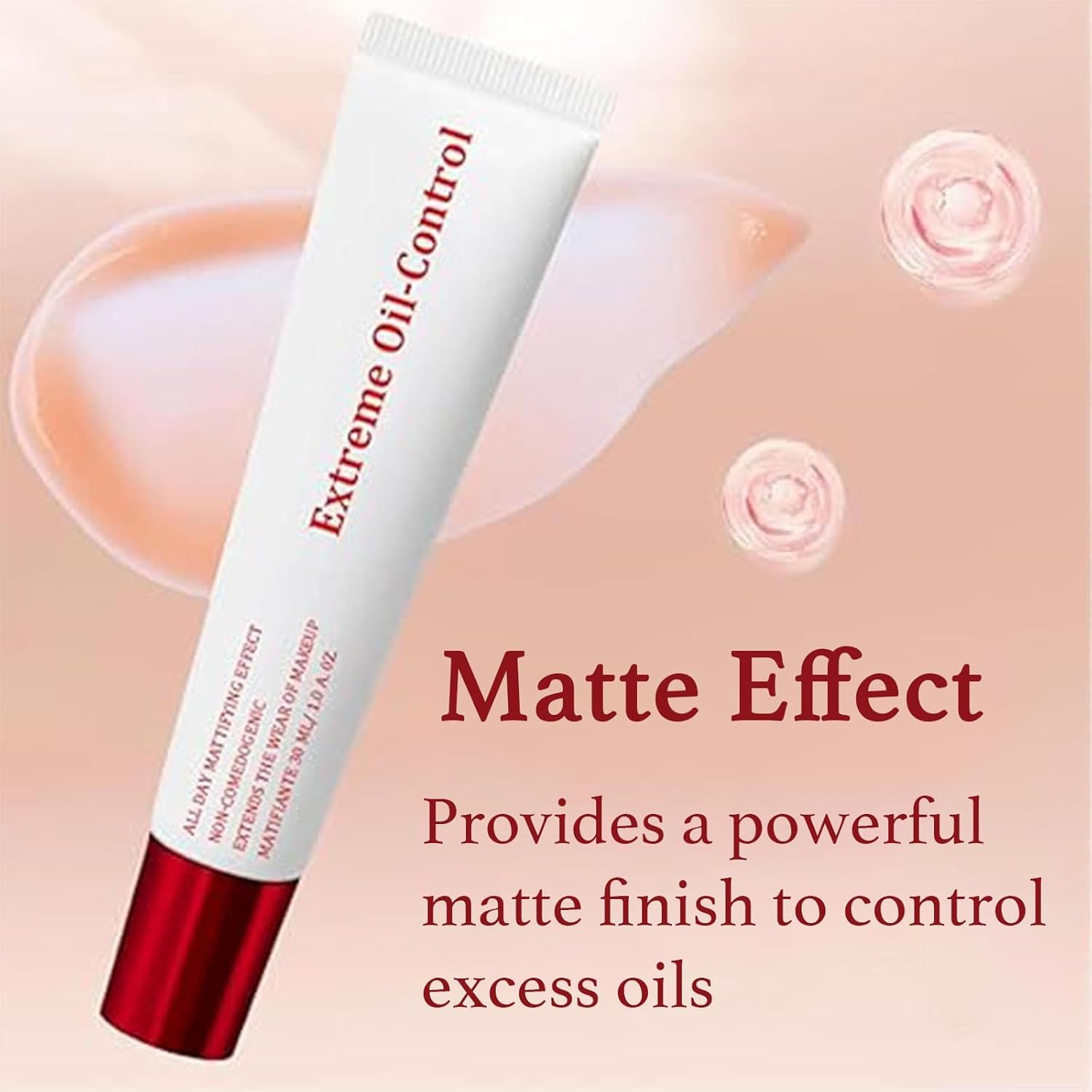 Primer per il trucco, assorbente e resistente al sudore, minimizza i pori e controlla la sebo, adatto a pelli grasse e a tutti i tipi di pelle, adatto sia a uomini che a donne.