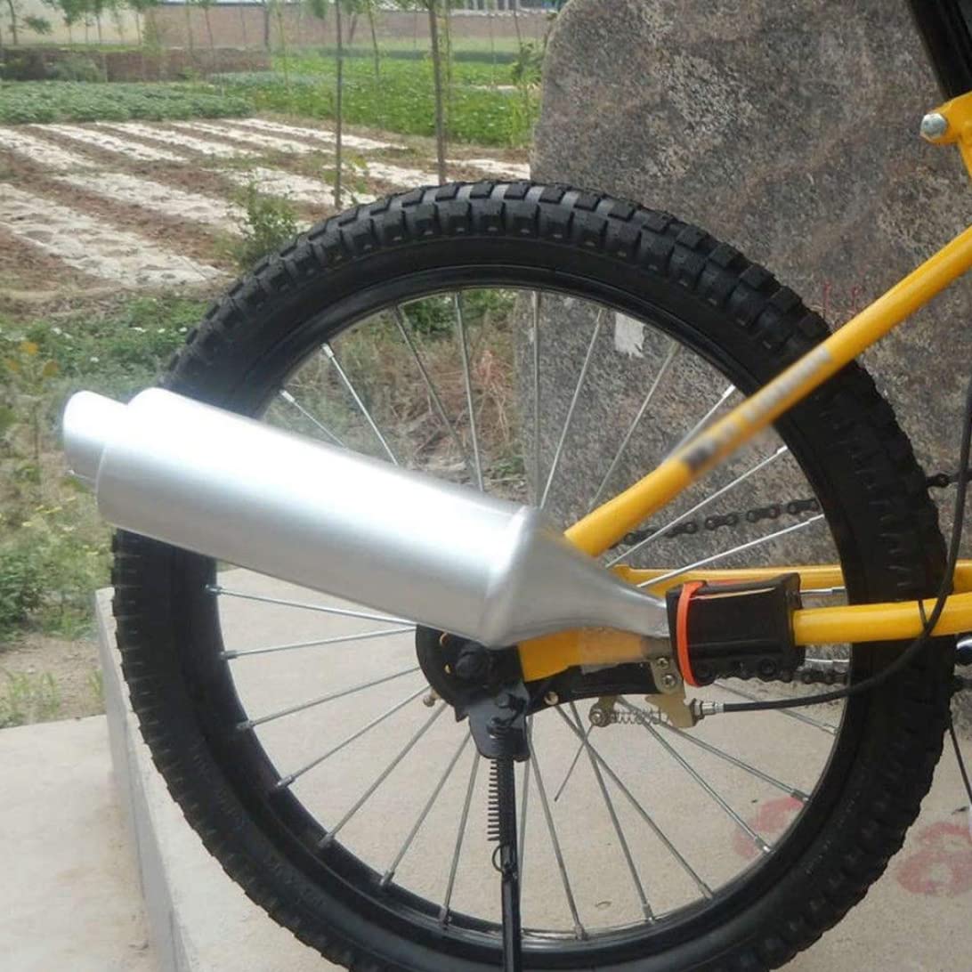 Raggi per bici, Generatore di rumore per bici Sistema audio di scarico Turbo Turbina Tubo di scarico per Giocattoli con effetto sonoro Accessori per biciclette per l'uso quotidiano