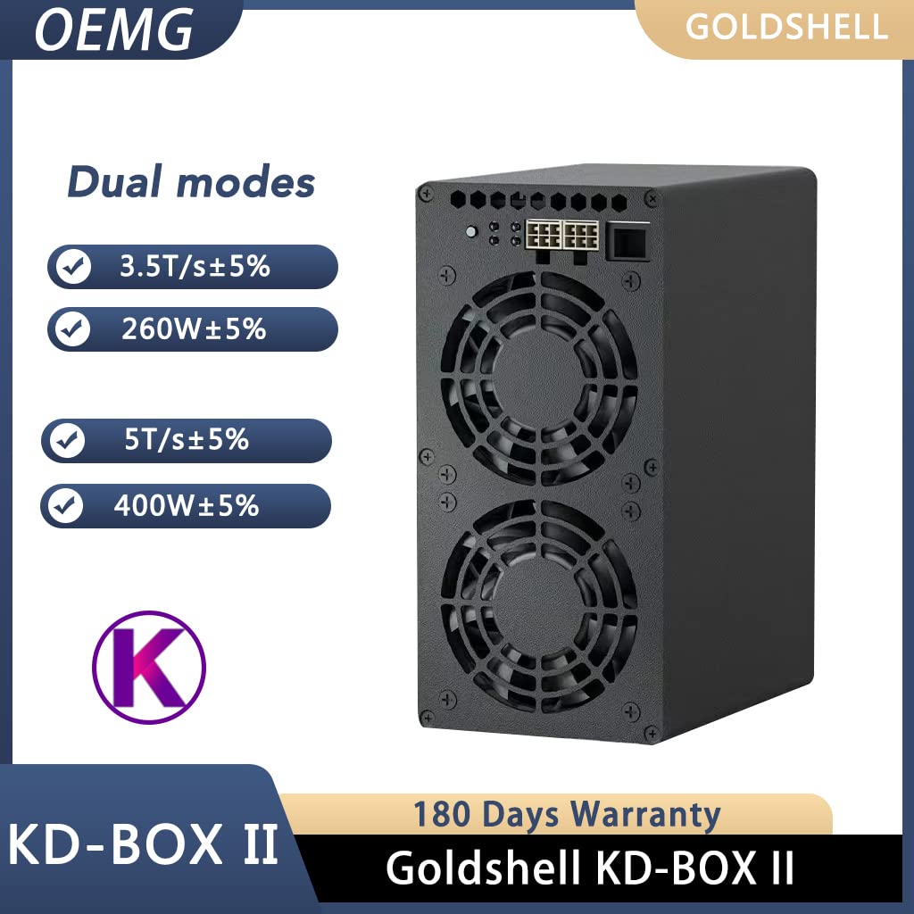 Amazon.com: New Goldshell KD Box II Kadena KDA ASIC Miner