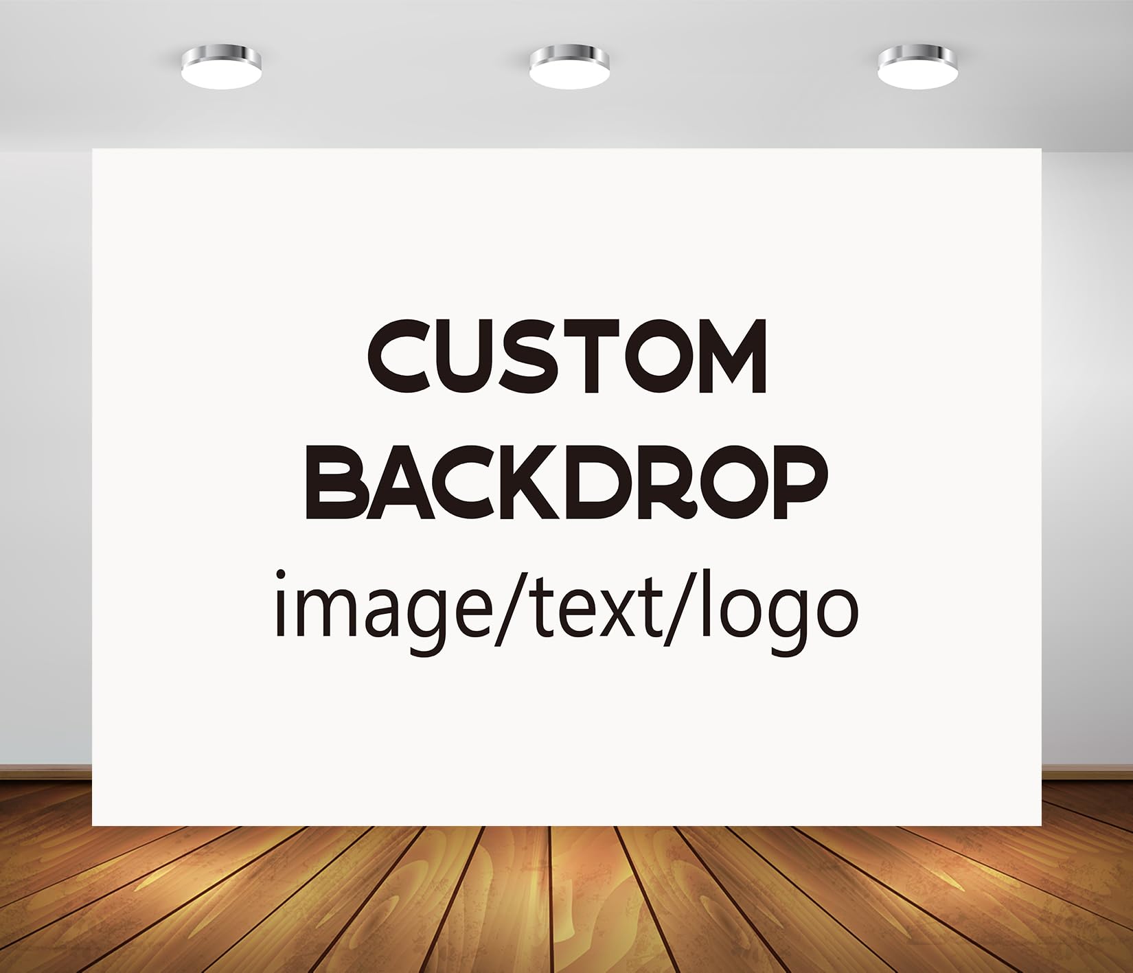 BELECO 17x10ft Customized Fabric Backdrop Custom Your Design Image with Size Logo Text Customized Photography Background Banners Birthday Wedding