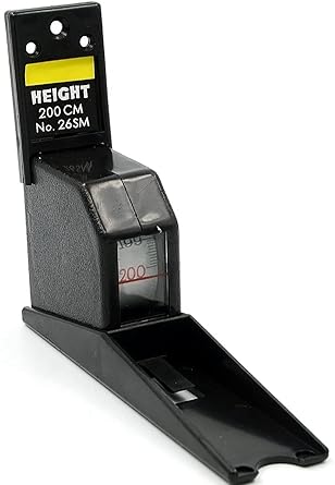 Healthcave Roll Ruler Wall Mounted Growth Stature Meter Height Tall Measure Measuring Tape 200 cm (Pack of 1)
