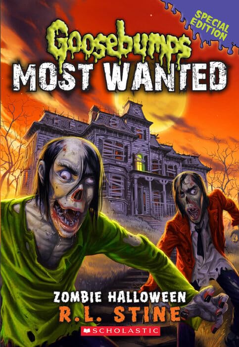 Goosebumps Most Wanted: Special Edition 4-Book Set by R.L. Stine - Zombie Halloween, The 12 Screams of Christmas, Trick or Trap, The Haunter - Thrilling Children's Horror Collection - Image 2