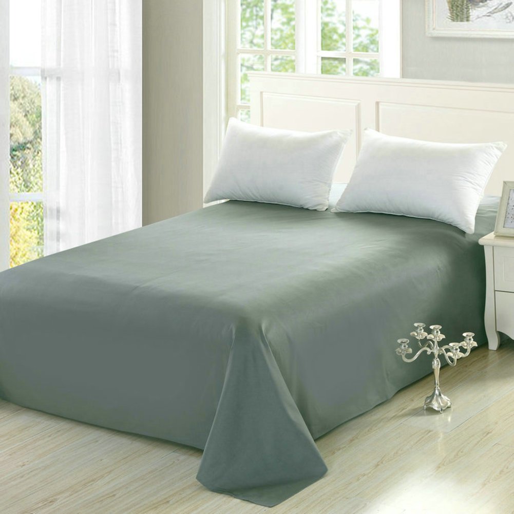 Drap en pur coton de qualité supérieure 230x245cm pour lit double
