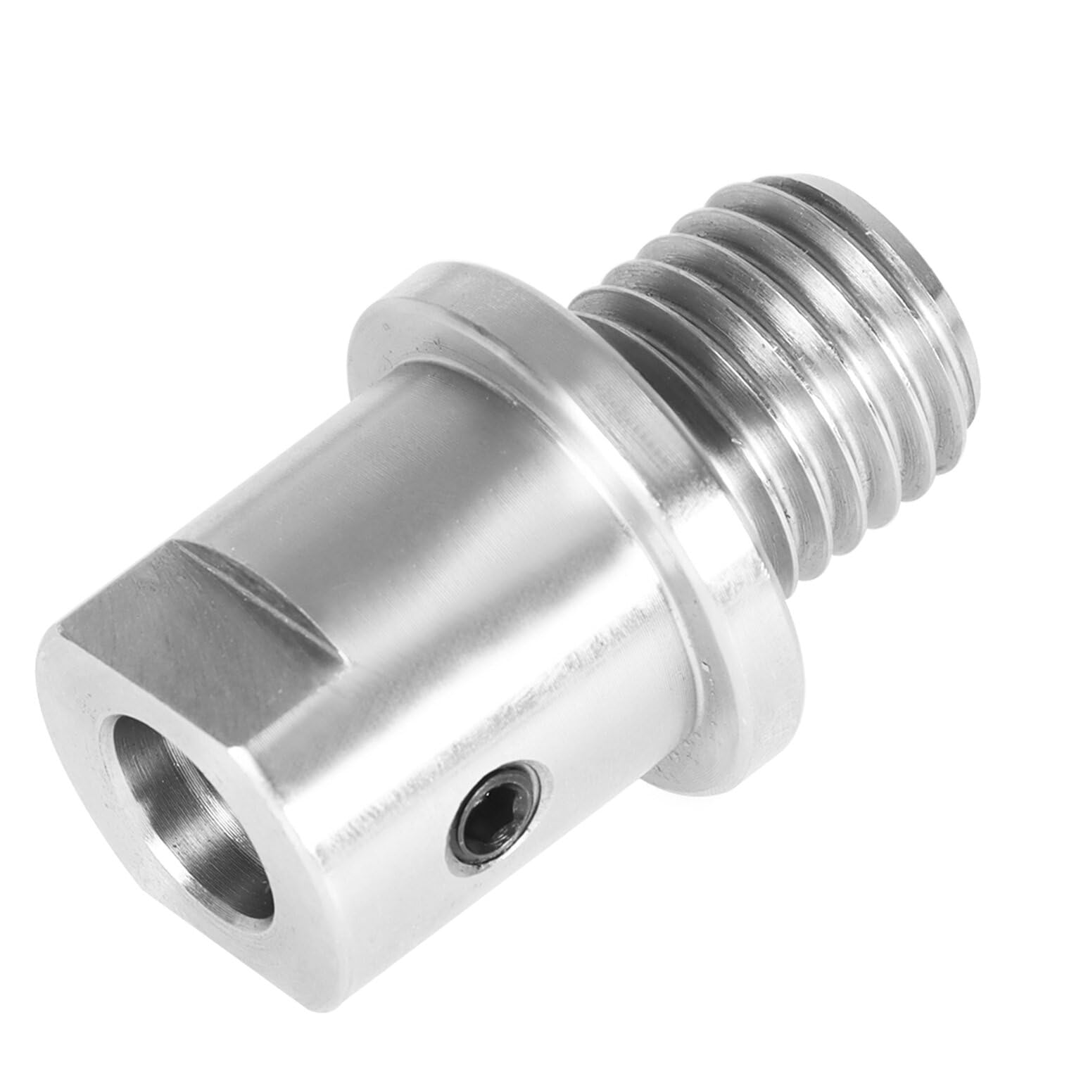 mitoharet Lathe Headstock Spindle Adapter Converts 5/8 Inch to 1 Inch X 8tpi for Machining Lathes