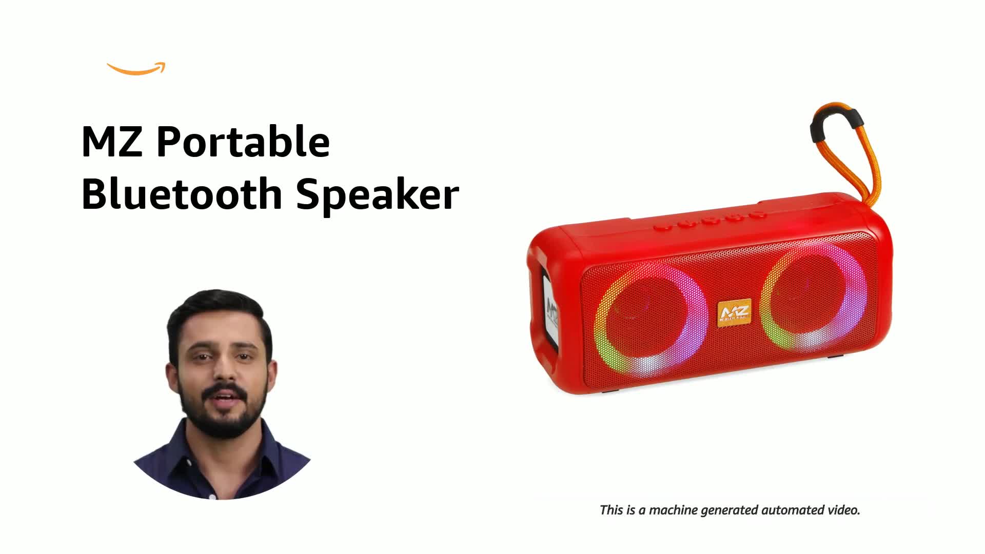 MZ M419SP (Portable Bluetooth Speaker) Dynamic Thunder Sound with