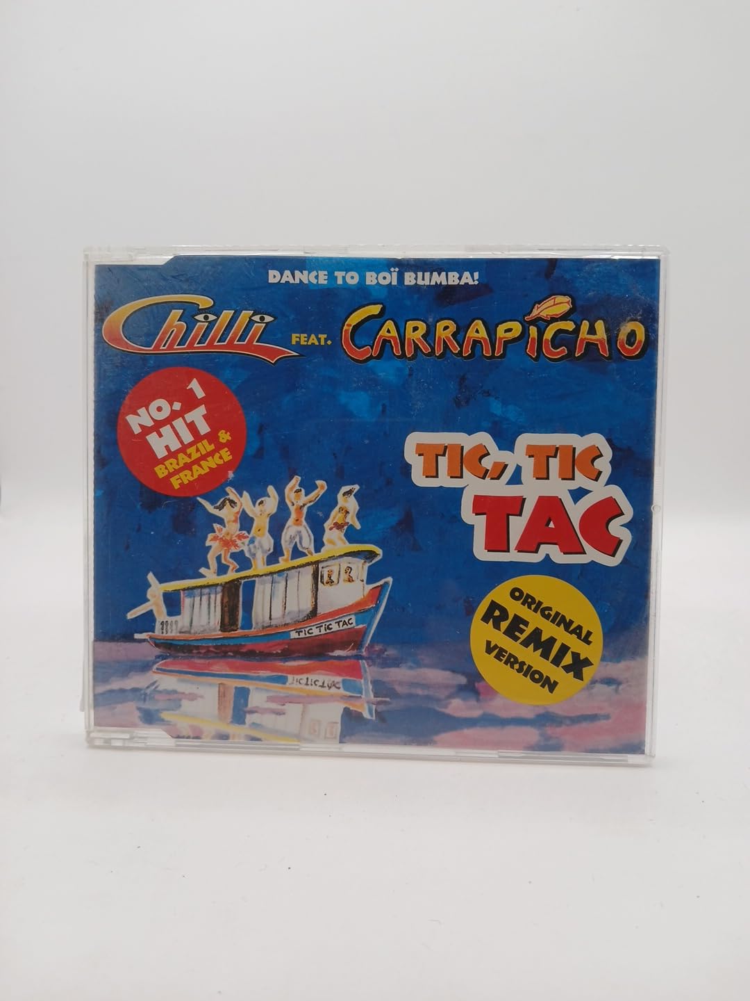 Hansa (Sony Music) Chilli feat. Carrapicho CD Maxi Single 4 Tracks Dance to Boi Bu (1997)