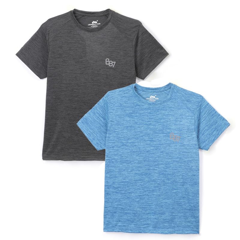 chopper club Men's Sports Tshirts in Zip Dry Fabric in Regular Fit Arrow Print