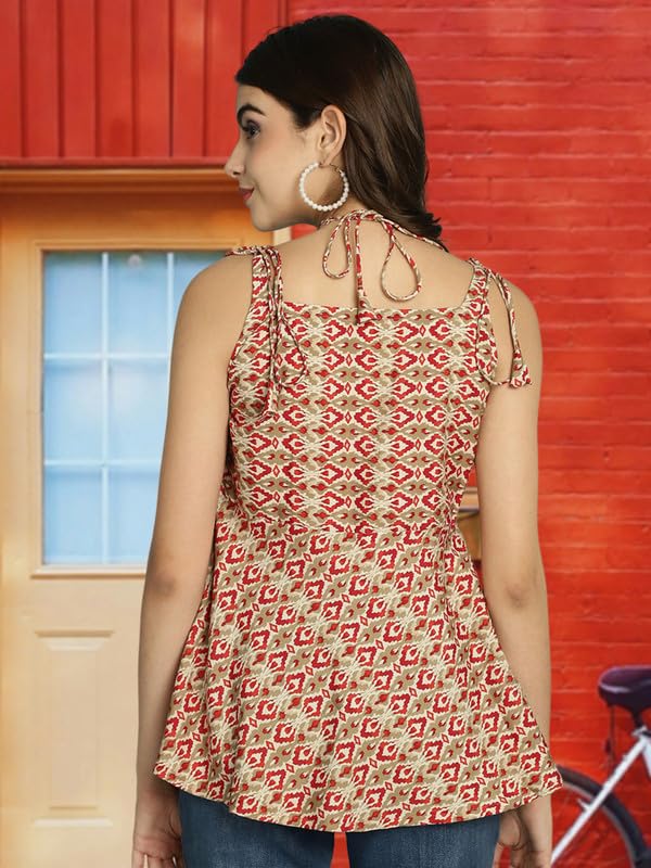 Image of Pinkmint Halter Neck with Tie Back Short Combo Tops for Women ll Fancy Regular Fir Tops ll Casual Wear (Pack of 3)