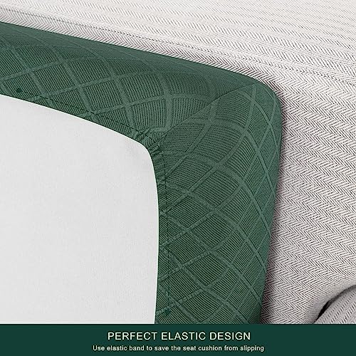 Fundas elásticas para cojines de sofá Leomix B, pack de 2 fundas suaves de repuesto color B 4