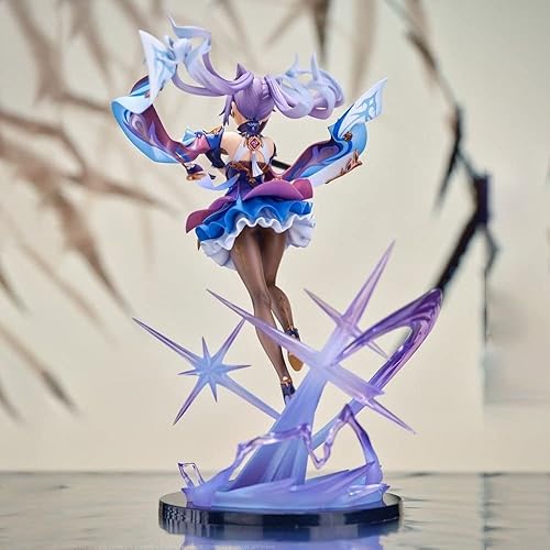 Miniatura 2 de G-I KeQing 1/7 Figura Siete Estrellas de Liyue Juego Personaje PVC Colección Modelo
