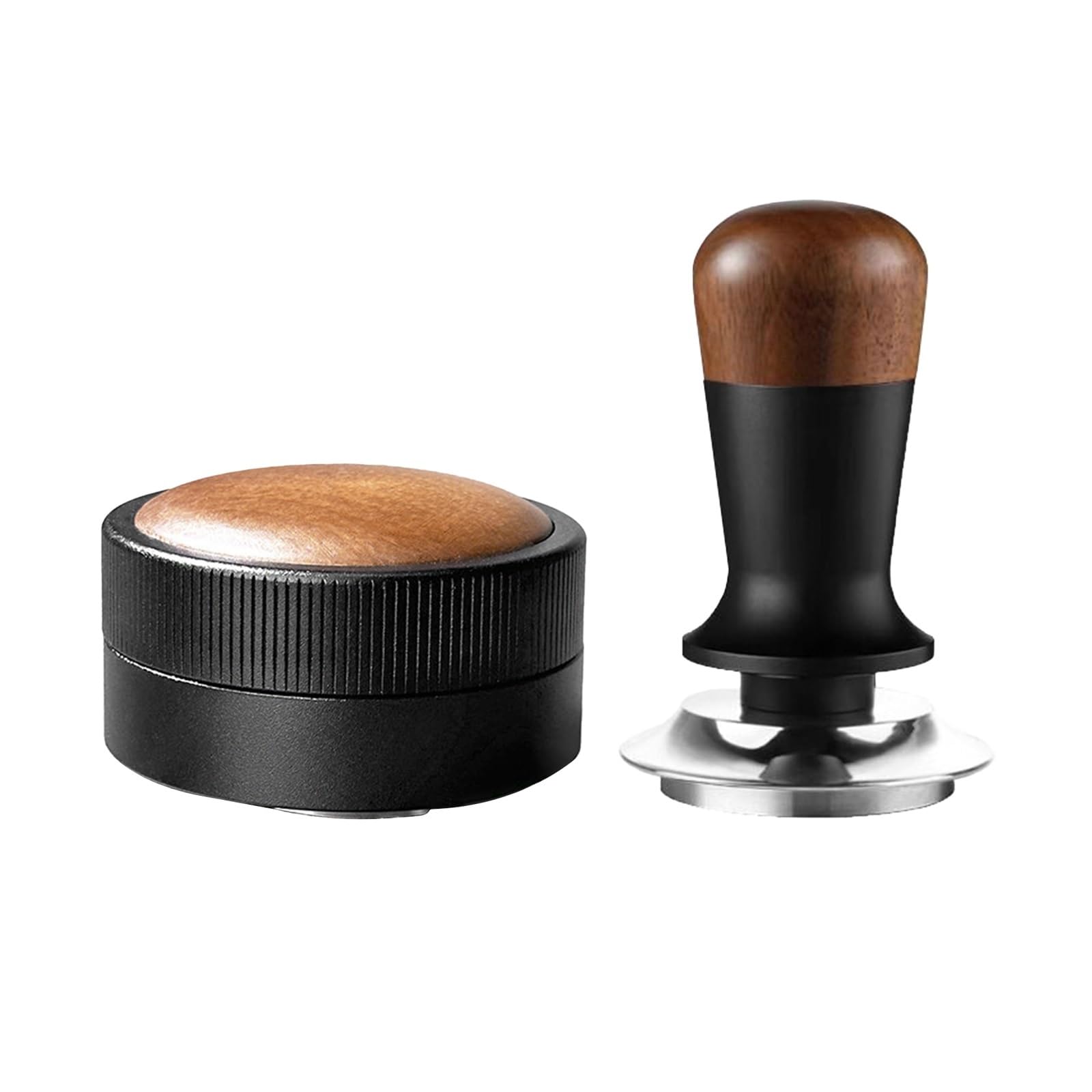 Kit di accessori for caffè espresso da 51/53/58 mm, pressino calibrato caricato a molla 30 libbre for uso domestico barista(58mm Set)