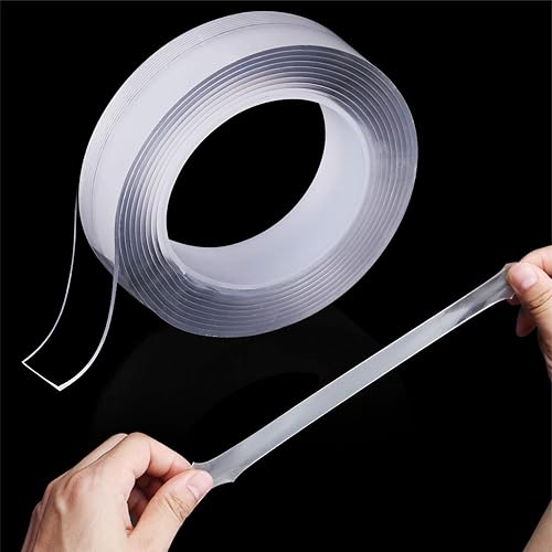 Miniatura 7 de Cinta de montaje multiusos de doble cara cinta adhesiva transparente lavable sin rastros cinta de gel industrial e doméstica 656 pies