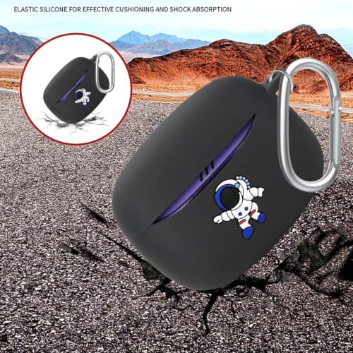 Image of Soft Silicone Case Cover Compatible for JBLL Tune Beam 2 (Blue Astronaut)