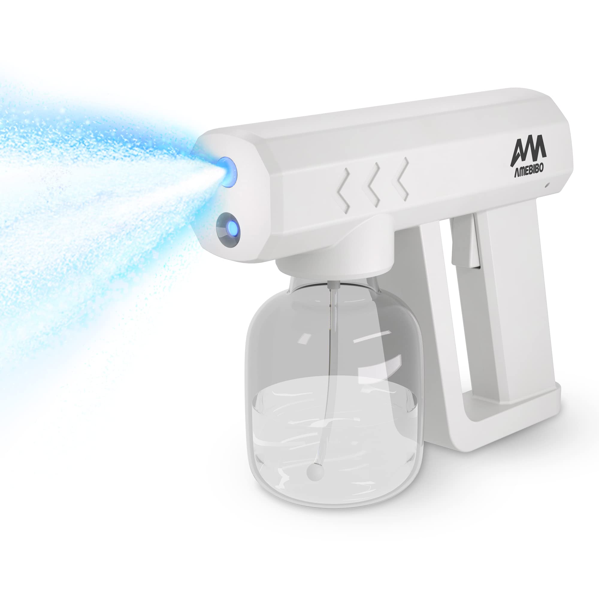 Handheld Electric Sanitizer Mist Machine - Disinfectant Atomizer Spray Gun - Steam Nano Sprayer